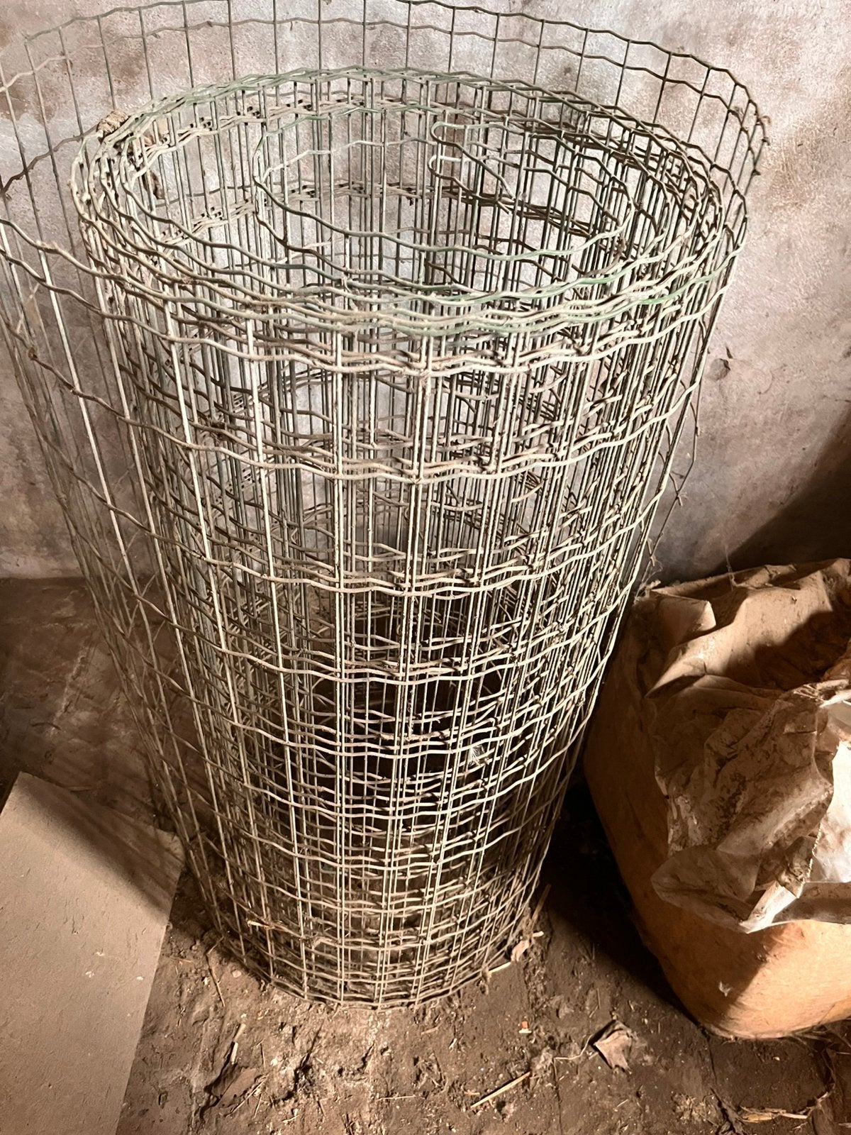 Draad 103 cm hoog lengte 600cm, Jardin & Terrasse, Enlèvement, Utilisé, Fil