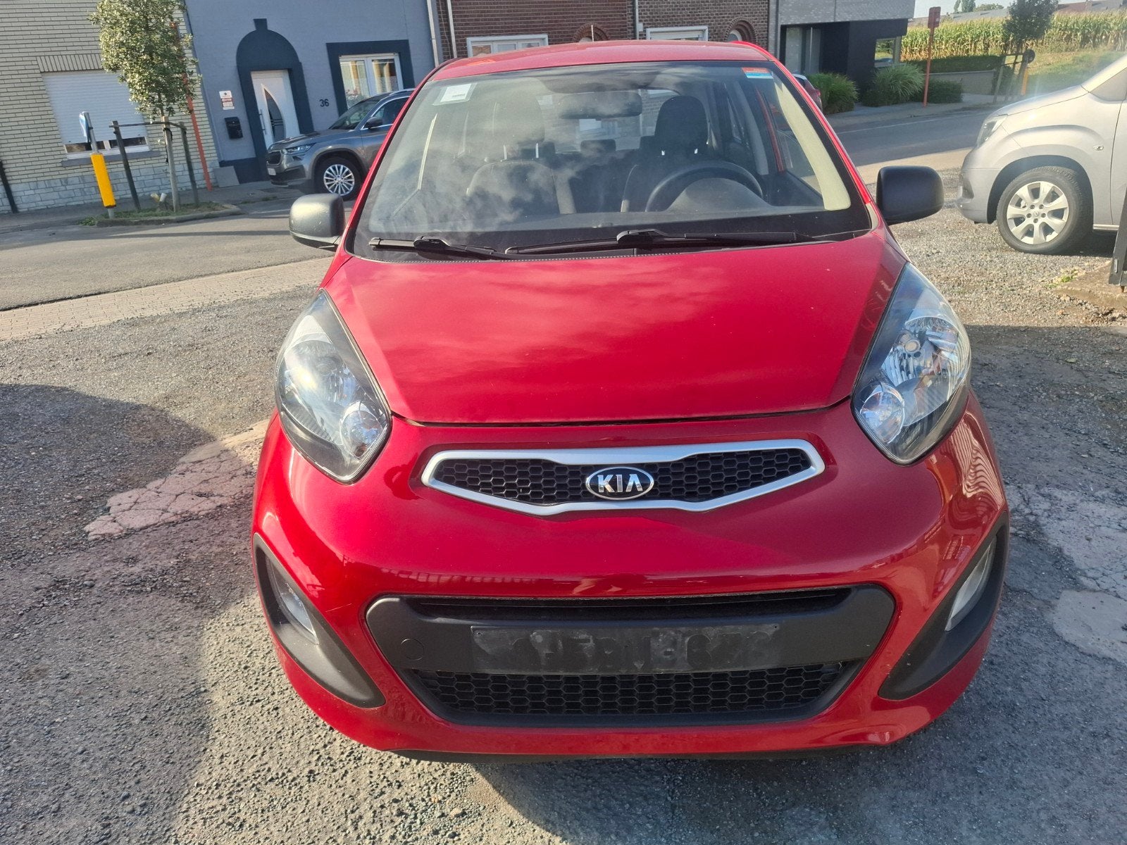 KIA PICANTO 1.0 ESSENCE 61000 KM  CARNET + CARPASSE, Autos, Rouge, Euro 5, Achat, 50 kW