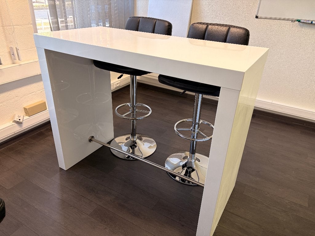 Artistiq Bartafel Chenita 130 x 60cm - Wit, Huis en Inrichting, Tafels | Statafels, Zo goed als nieuw, Ophalen