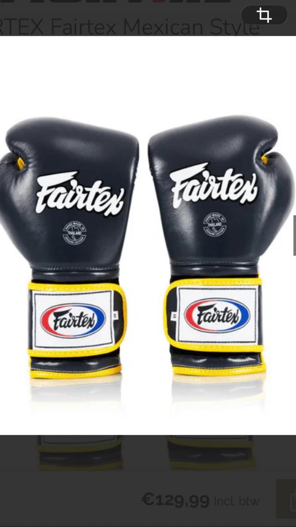 Fairtex bvg 9 mexican style bokshandschoen, Ophalen of Verzenden, Nieuw, Bokshandschoenen