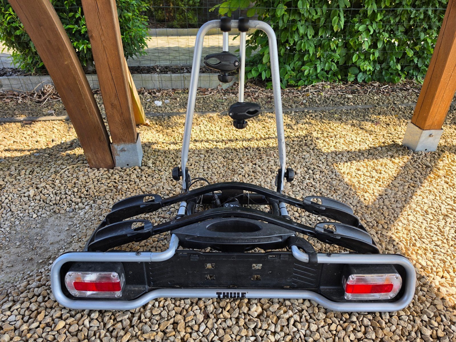 Porte-vélo double Thule EuroRide 941, Ophalen, 2 fietsen, Gebruikt, Trekhaakdrager