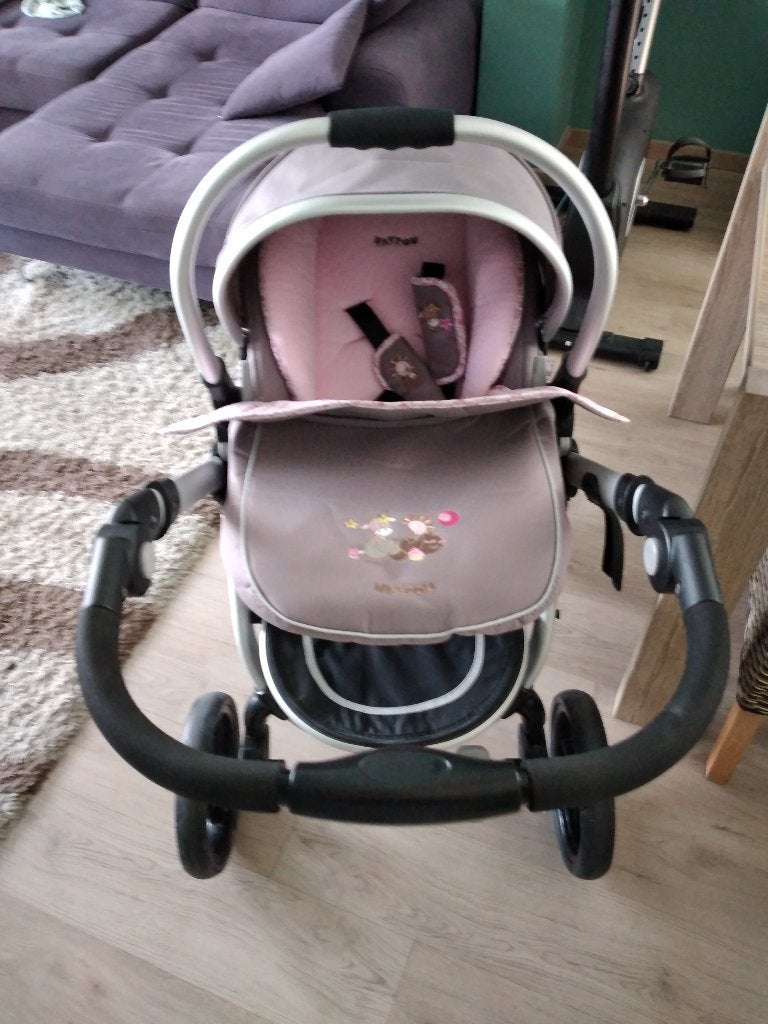 poussette, Enlèvement, Utilisé, Poussette, Avec siège auto