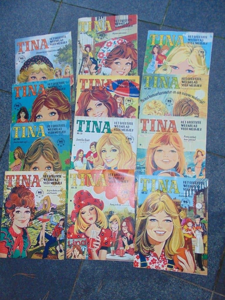Oude Tina magazines, Boeken, Tijdschriften en Kranten, Ophalen of Verzenden, Gelezen