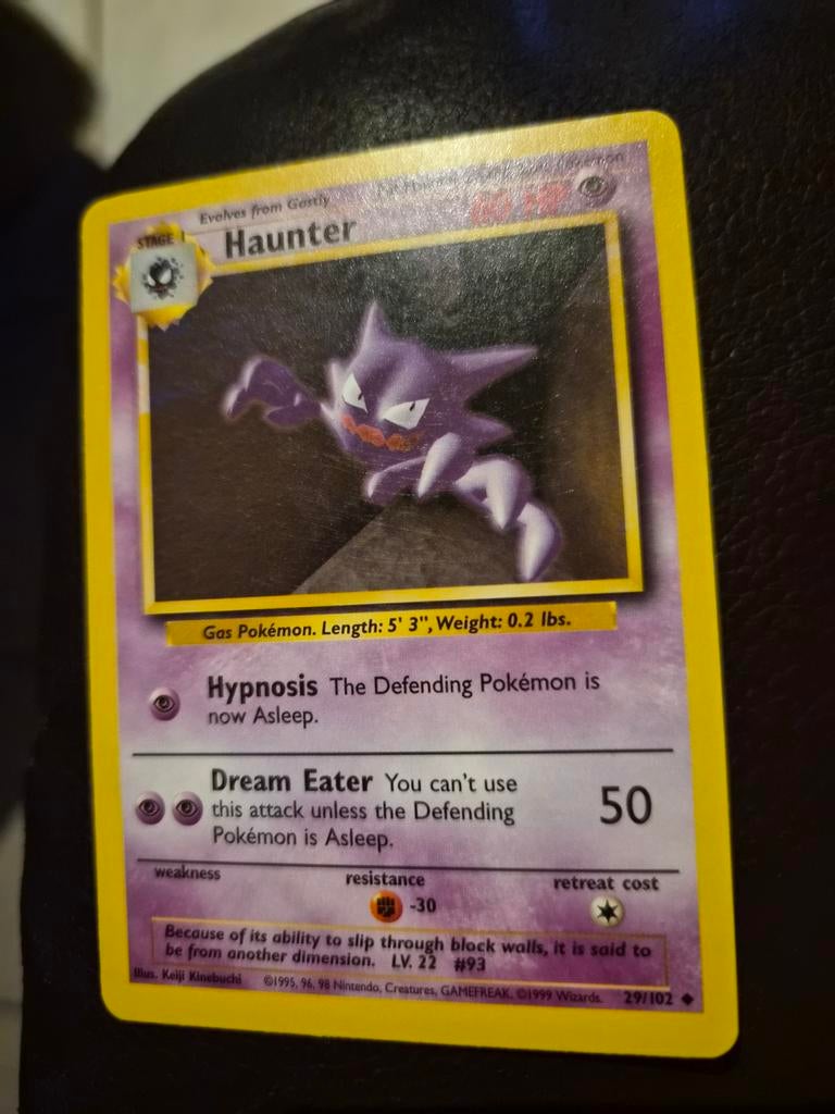 Set de base Haunter 29/102, Hobby & Loisirs créatifs, Enlèvement ou Envoi, Utilisé, Cartes en vrac, Foil