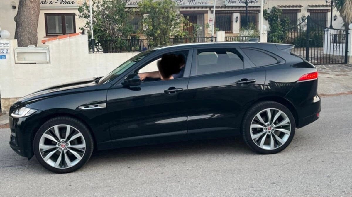 Jaguar f pace 2018.        141500 km, Auto's, Zwart, Wit, Leder, Particulier