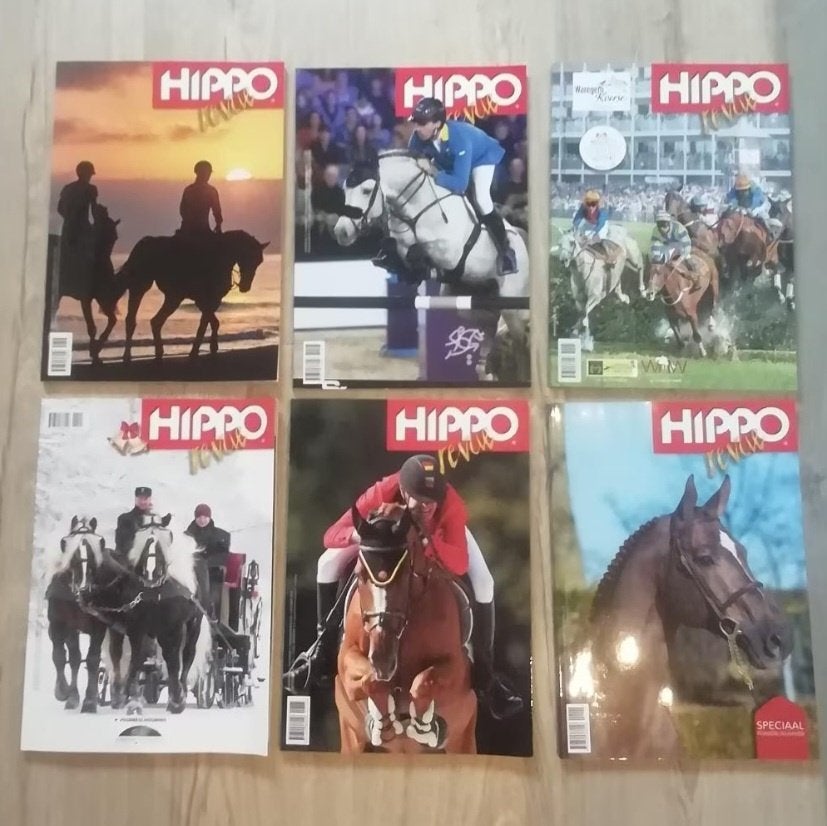 Paarden tijdschriften Hippo en Cap, Enlèvement, Comme neuf, Sports et Loisirs