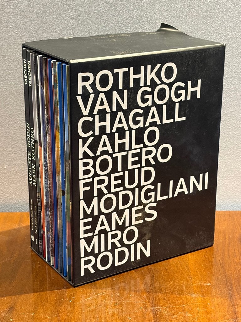 TASCHEN Kunstenaarsmonografieën Boxset Complete Collectie, Diverse auteurs, Ophalen of Verzenden, 20e eeuw of later, Gelezen