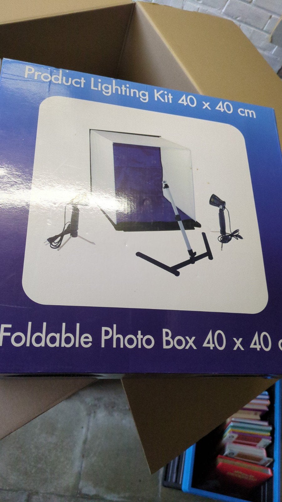 Product fotobox (opvouwbaar), Ophalen of Verzenden, Nieuw, Opvouwbaar