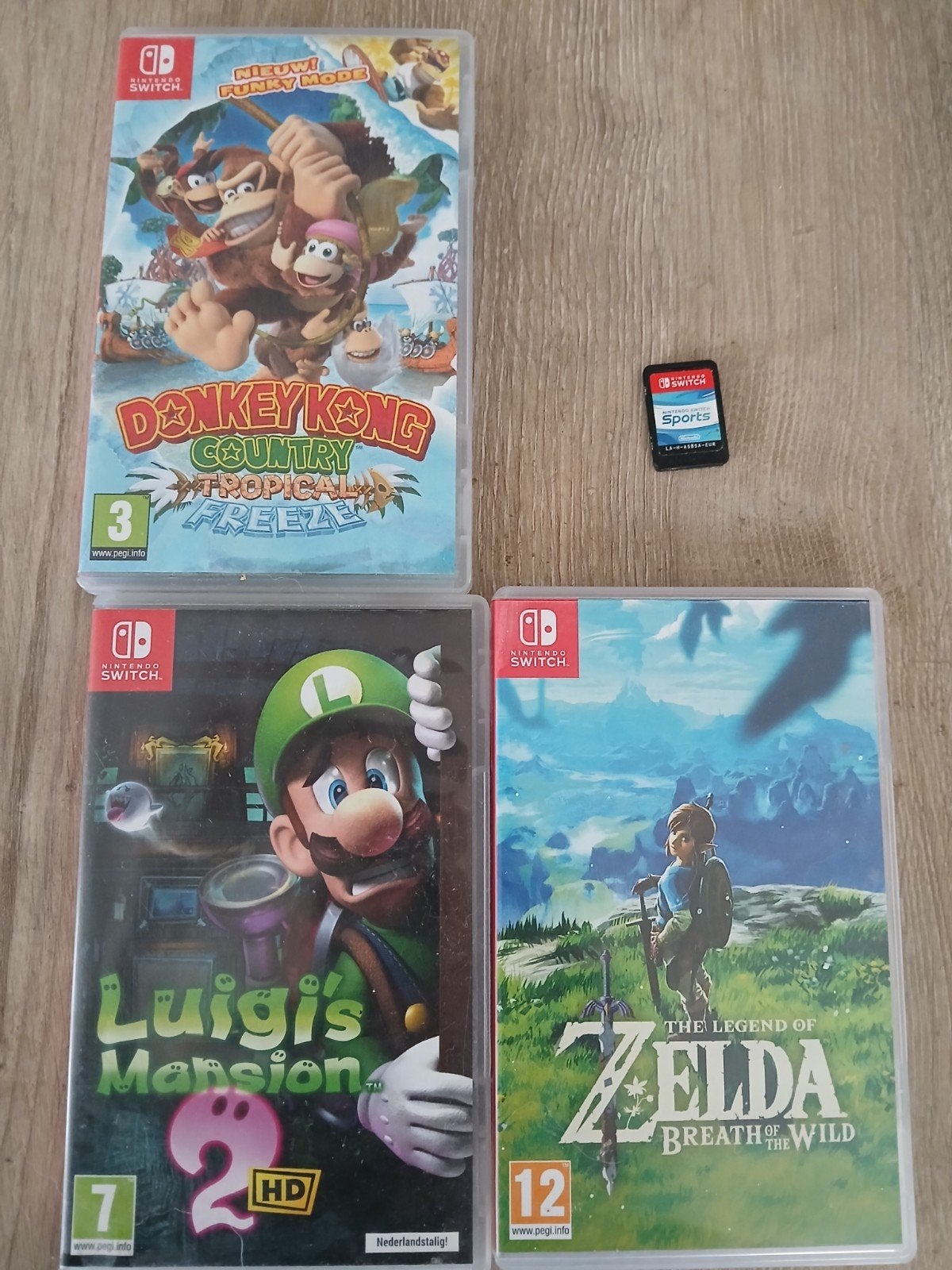 Nintendo Switch spelletjes!, 1 speler, Zo goed als nieuw, Eén computer, Vanaf 3 jaar