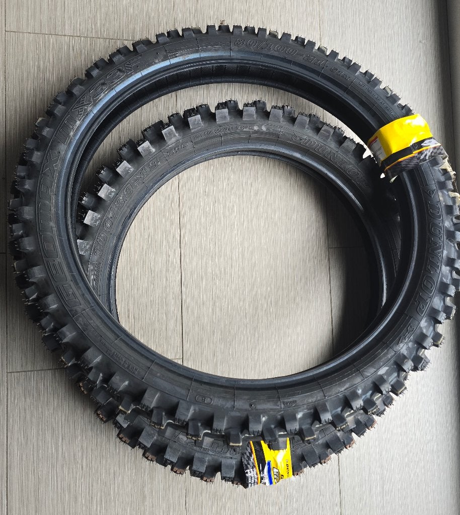 Pneus Dunlop Geomax MX33, Motos, Enlèvement, Neuf
