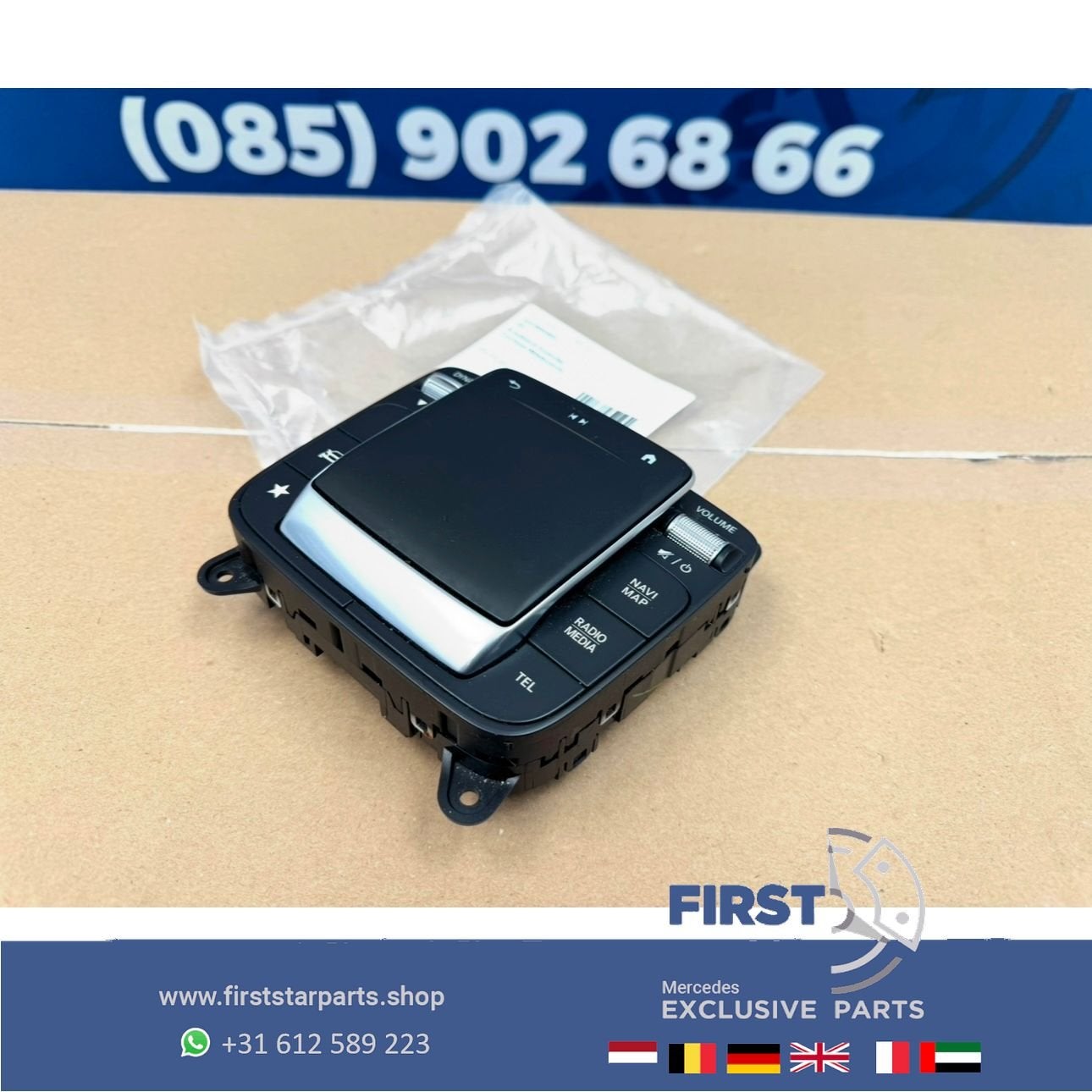 W177 W118 W247 H247 NAVI KNOP MUIS TOUCHPAD Mercedes A B CLA, Utilisé, -, -, Enlèvement ou Envoi