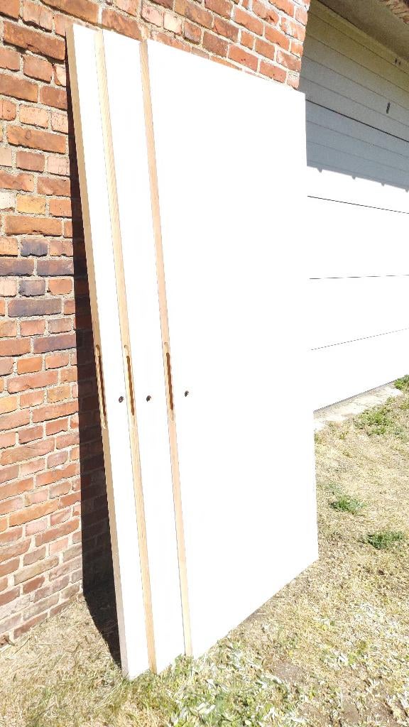 1 zware verfdeur ongebruikt, Moins de 200 cm, Enlèvement, 80 à 100 cm, Bois