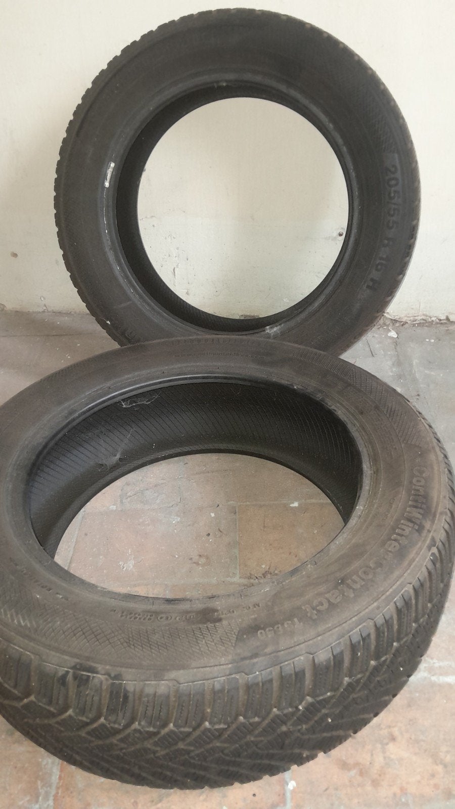 Pneus Continental 4 saisons 205/55 R16H, 4 Saisons, 205 mm, Pneu(s), Enlèvement