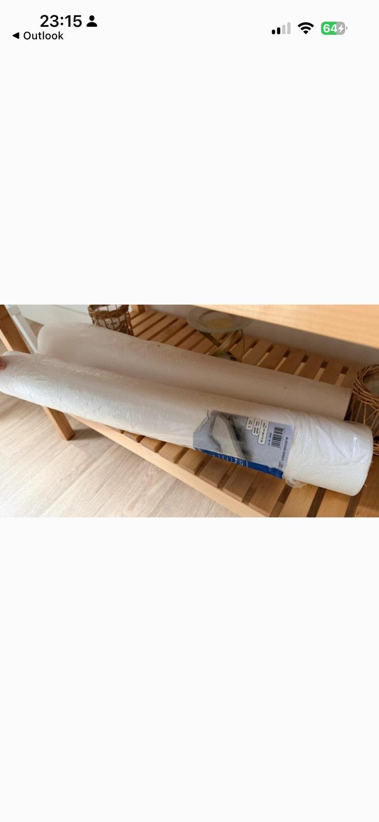 2 rouleaux de papier protecteur pour table de massage, Enlèvement, Comme neuf