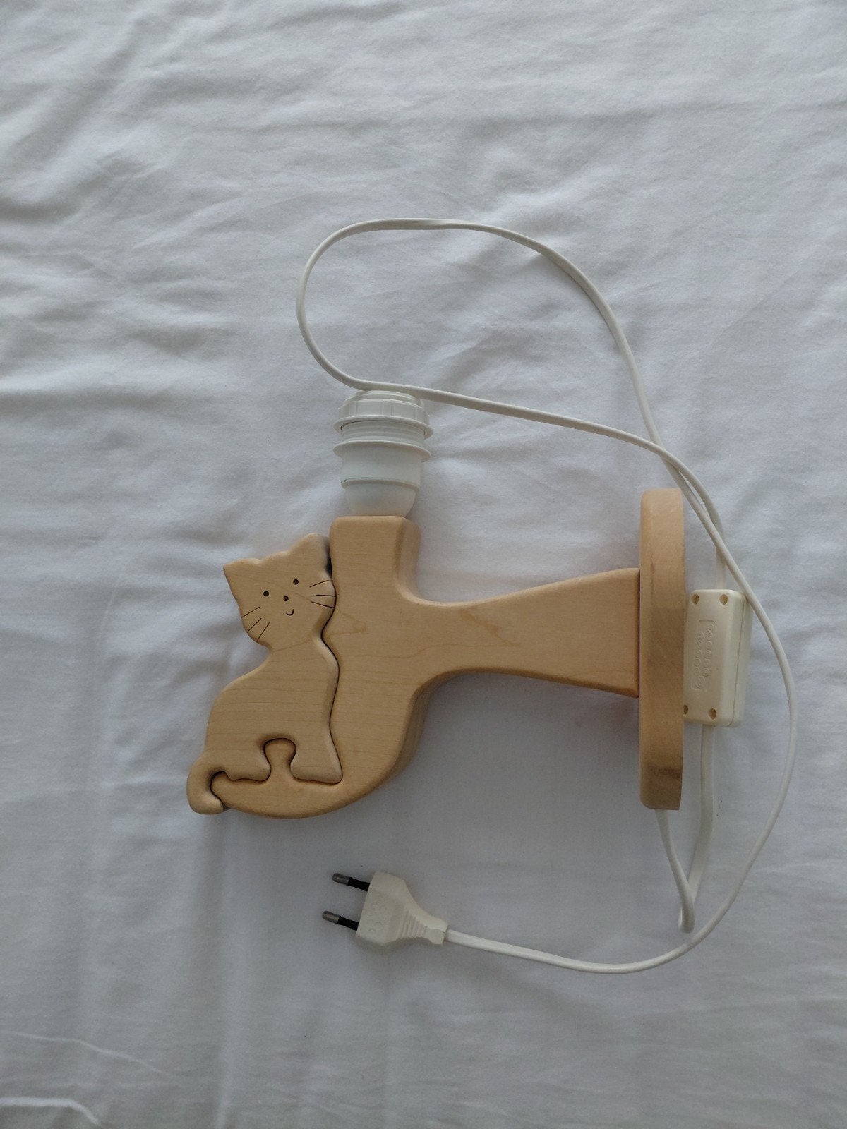 wandlampje poes, Maison & Meubles, Enlèvement ou Envoi