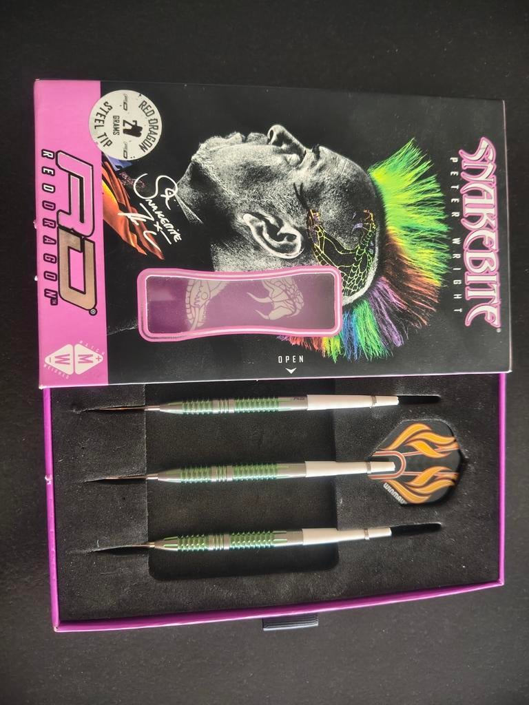 Darts Peter Wright 24gr, Sport en Fitness, Darts, Ophalen of Verzenden, Flights