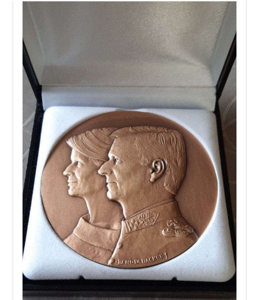 Médaille Filip et Mathilde, Enlèvement ou Envoi, Bronze