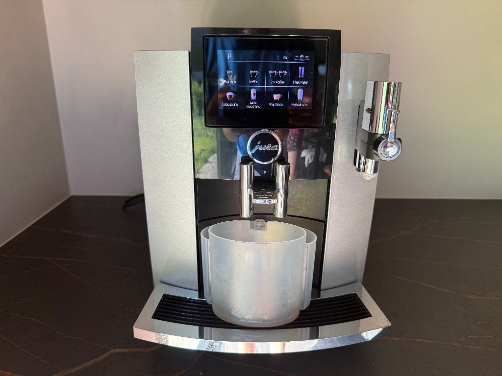Jura S8 voor opmaak, Elektronische apparatuur, Koffiezetapparaten, Koffiemachine, Niet werkend, Afneembaar waterreservoir, Koffiebonen