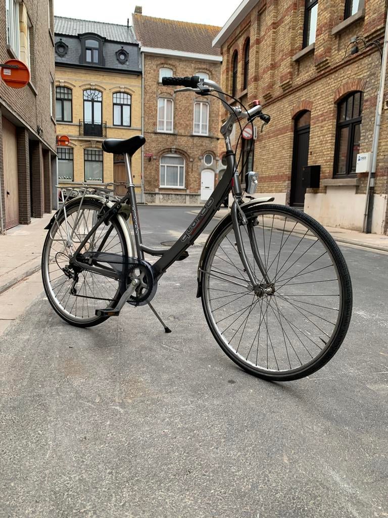 Damesfiets in goede staat, Fietsen en Brommers, Ophalen, Gebruikt, Velgrem, Versnellingen