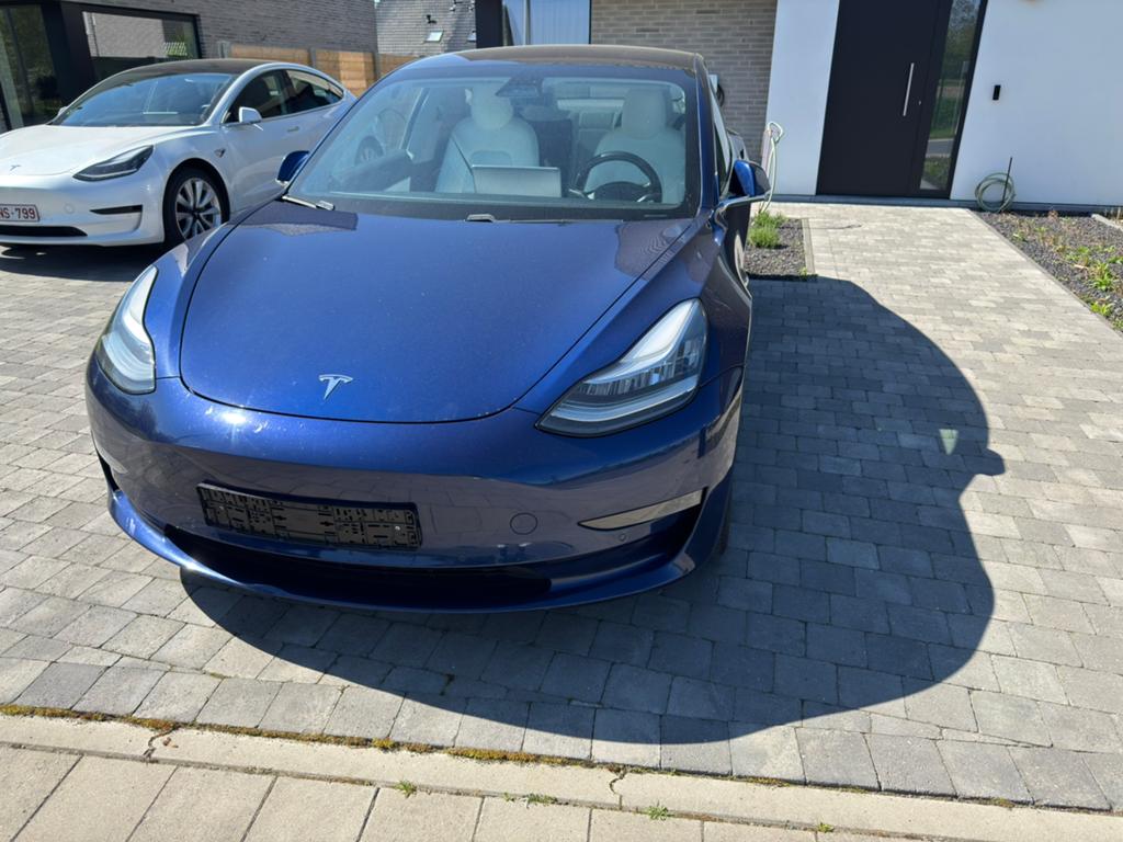 Model 3 Long Range - Amerikaanse versie - export, Auto's, Tesla, Automaat, Euro 6, Blauw, 258 kW