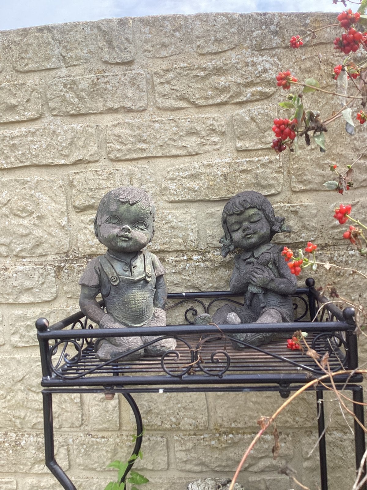 Tuinbeelden, Tuin en Terras, Ophalen of Verzenden, Gebruikt