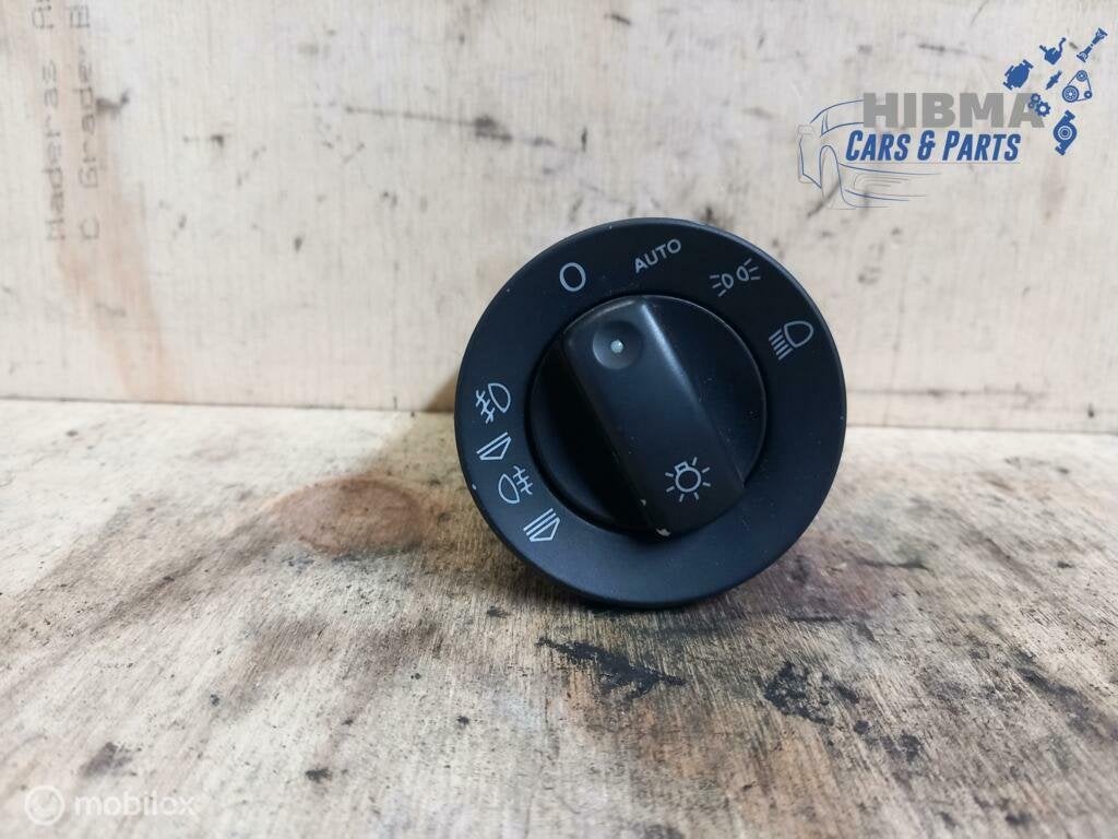 Audi A4 Avant B7 Lichtschakelaar 80E0941531D 2004 t/m 2011, Gebruikt, Ophalen of Verzenden