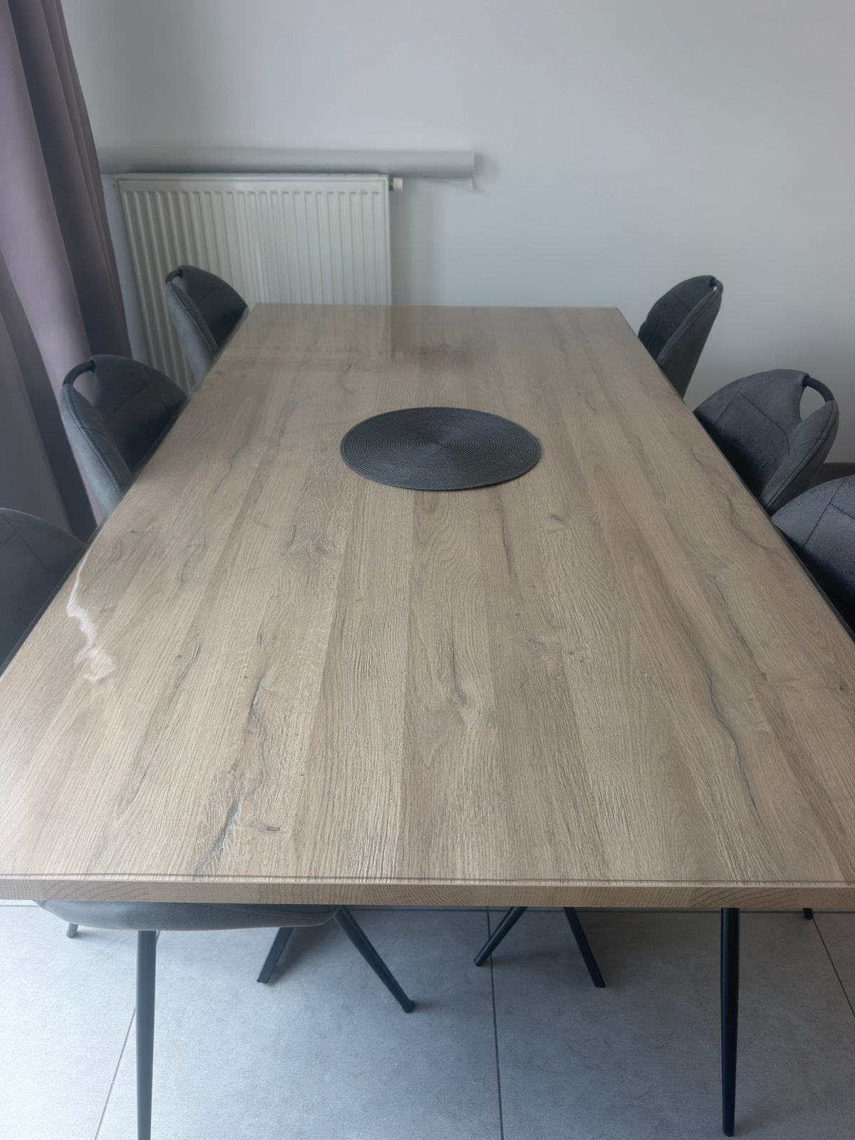 Table à manger avec 6 chaises, Enlèvement, Comme neuf