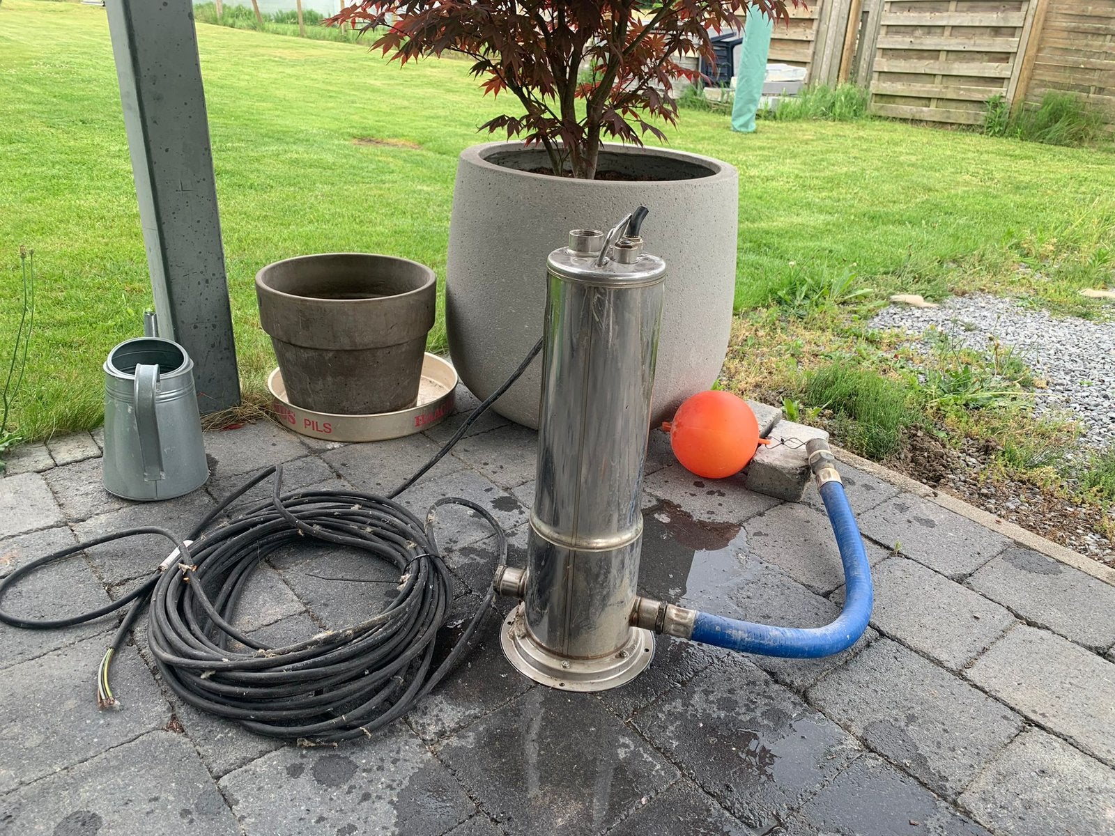 GEP combipress dompelpomp, Zakelijke goederen, Machines en Bouw | Pompen en Compressoren, Ophalen