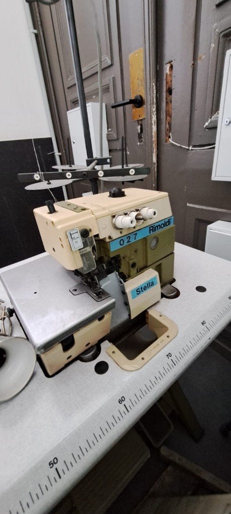 Machine à coudre Rimoldi, Ophalen, Gebruikt