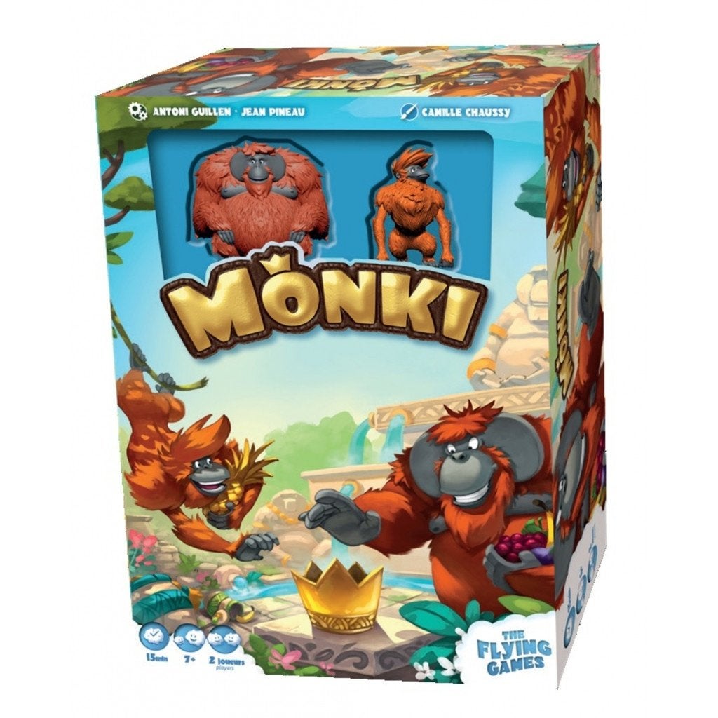 Jeu de société neuf - Monki, 1 ou 2 joueurs, Enlèvement, Neuf
