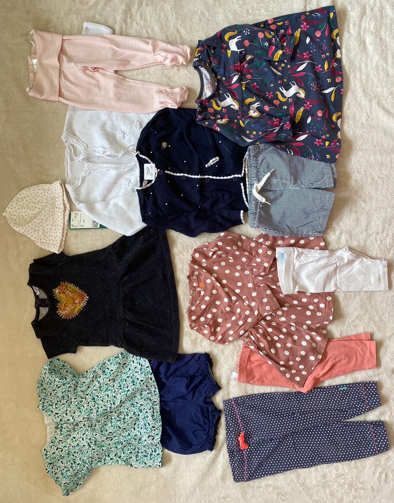 Baby kleren meisje maat 71-74, Ophalen of Verzenden, Gebruikt