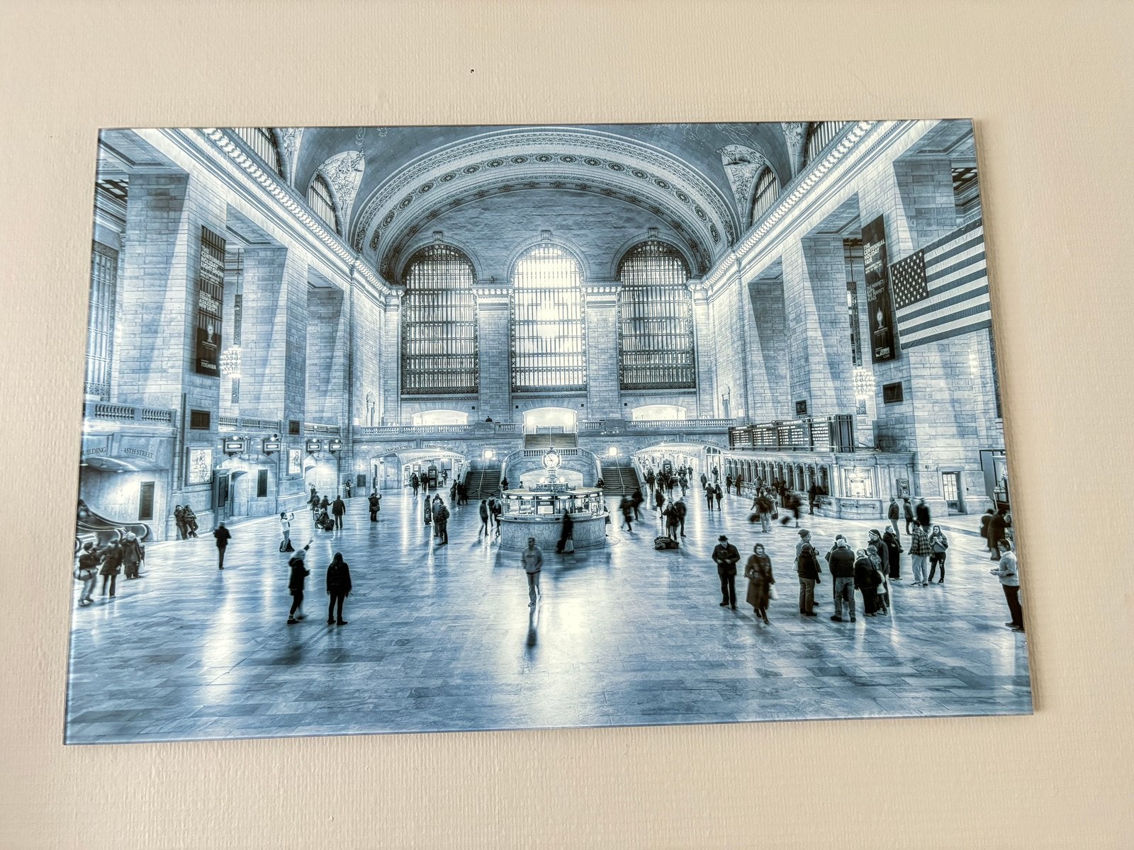 Glasfoto 90cm op 60cm, Antiek en Kunst, Kunst | Tekeningen en Fotografie, Ophalen, Foto, Fotografie, Achter glas