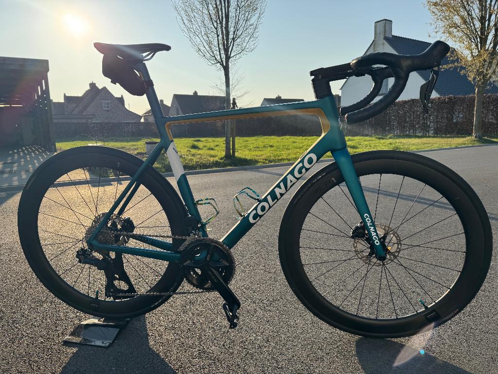 Prachtige Colnago V3 mt 54(56) di2 105 en carbon wielset sl1, Carbon, Zo goed als nieuw, Meer dan 20 versnellingen, 53 tot 57 cm