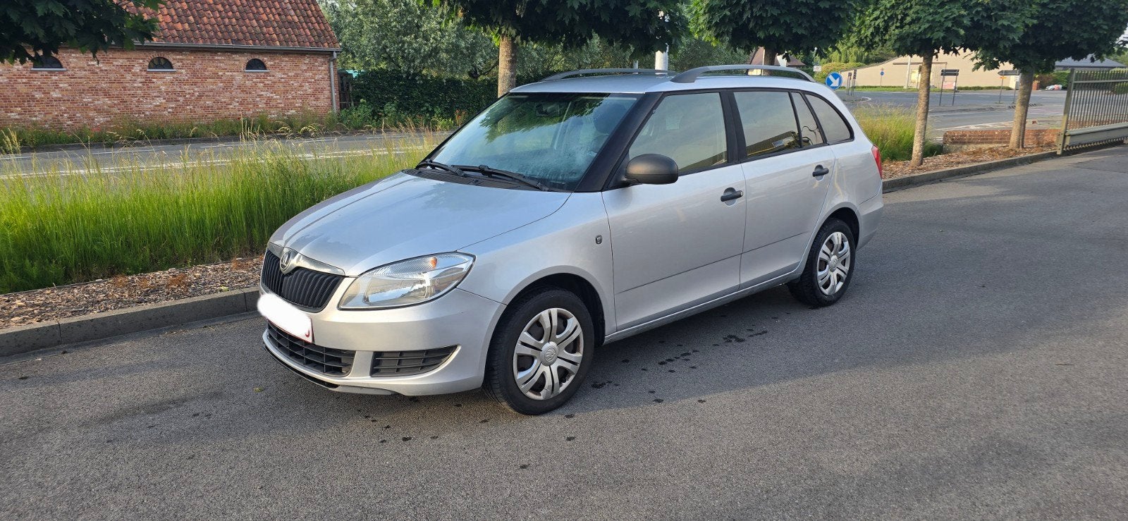 Skoda Fabia break 1.2 TDI van 03. 2014, Auto's, Skoda, Particulier, Fabia, Diesel, Euro 5, Break, Zilver of Grijs, Grijs, Stof