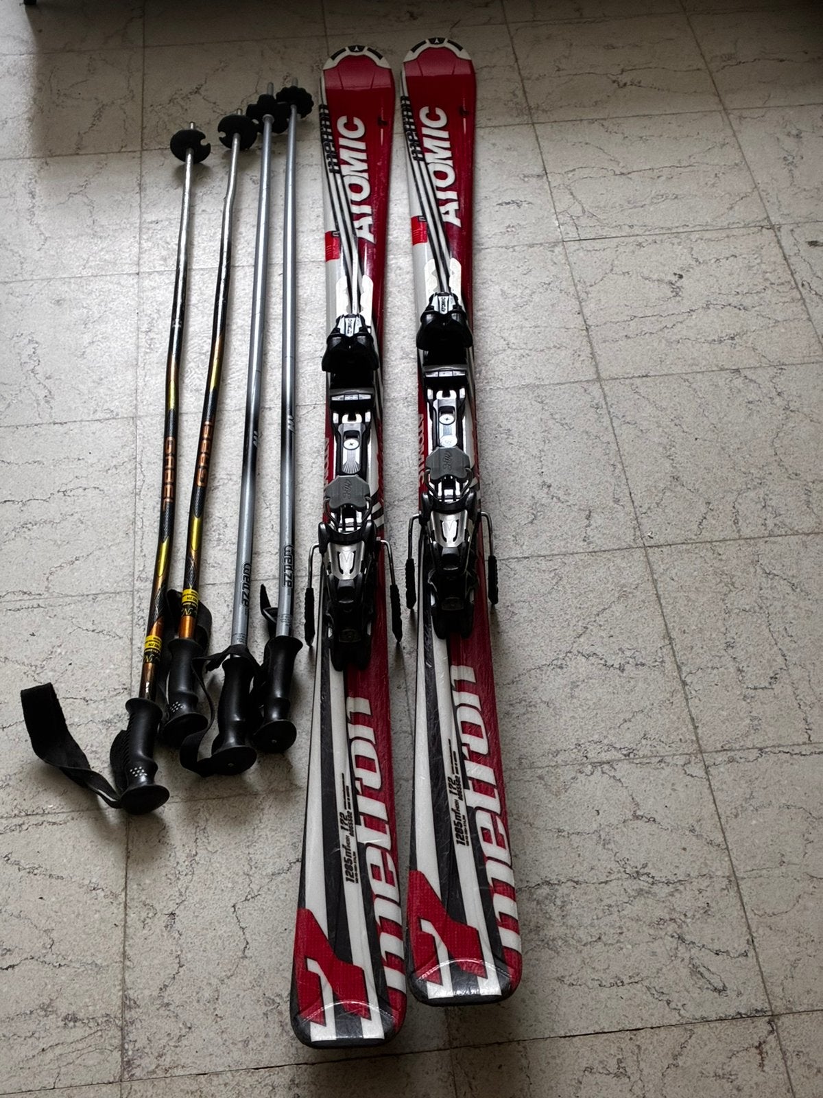 Ski’s atomic 170cm ,botten atomic 27,5/28, Ophalen, Zo goed als nieuw, Ski, Atomic