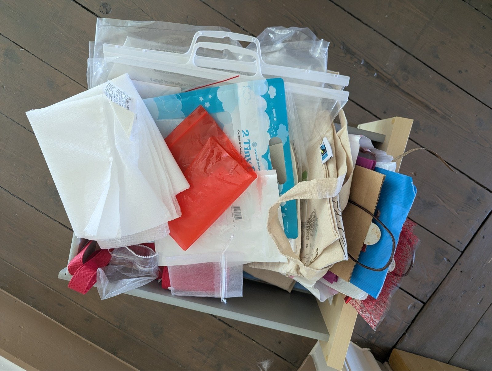Zakjes allerlei: ziplock zakjes, linnen zakken, cadeauzakjes, Hobby en Vrije tijd, Ophalen