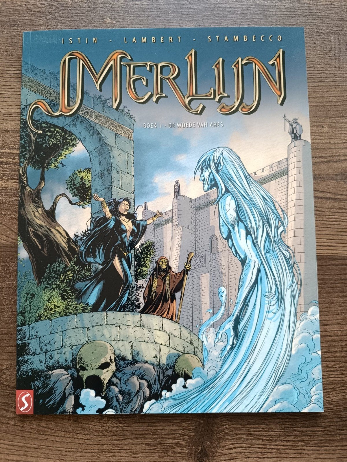 Comic Merlijn van J.L. Istin & E. Lambert strip 1,2 & 3 NL, Meerdere comics, Ophalen of Verzenden, Zo goed als nieuw, J.L. Istin