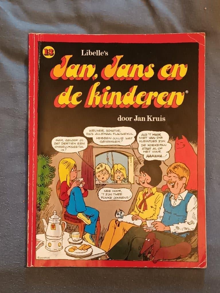 Jan, Jans en de kinderen deel 13, Eén stripboek, Ophalen, Gelezen