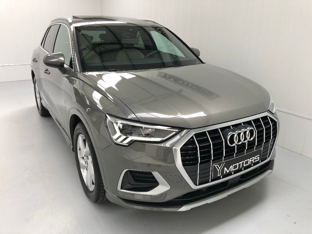 AUDI Q3 35 TFSI S-TRONIC TOIT PANO FULL LED VIRTUAL COCKPIT, Cuir, Argent ou Gris, Entreprise, Garantie prolongée