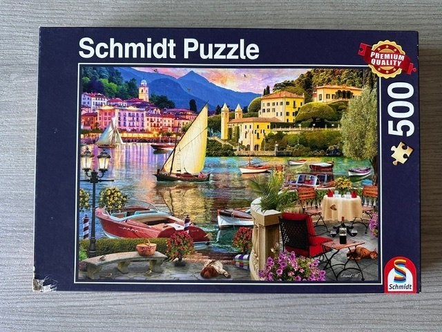Puzzel Schmidt 500st (nr2227a), Ophalen of Verzenden, 500 t/m 1500 stukjes, Gebruikt, Legpuzzel