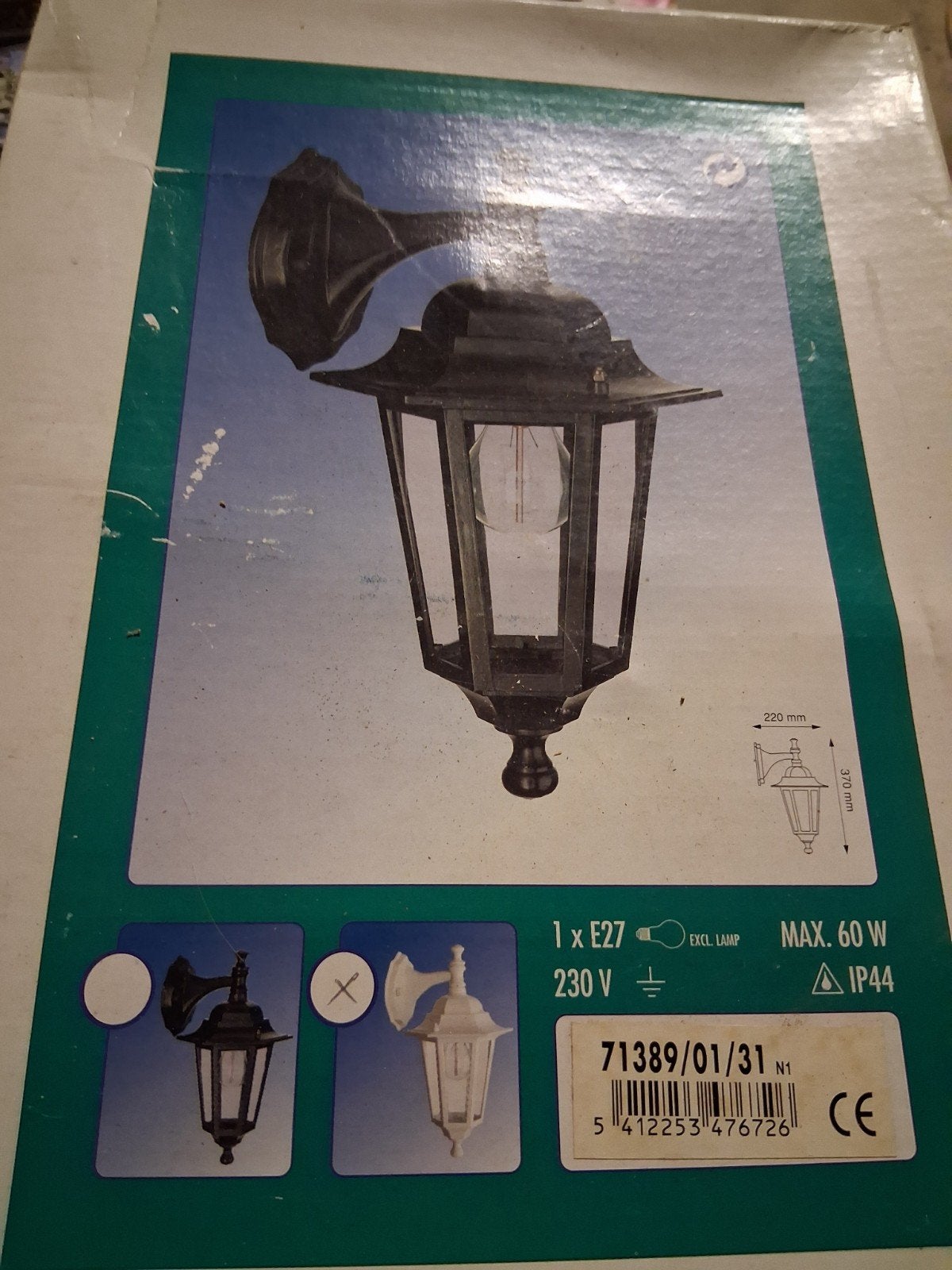 Tuinverlichting, Ophalen