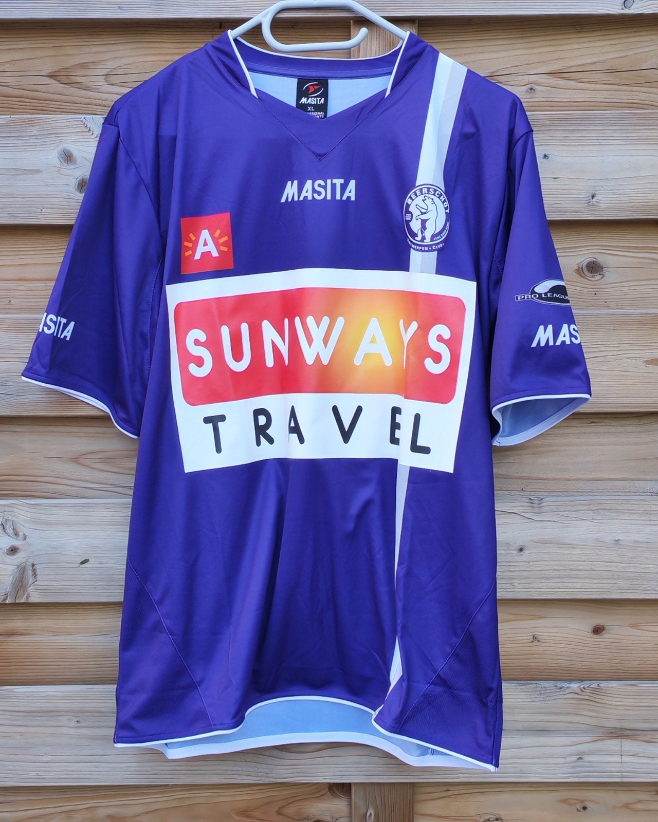 Beerschot AC thuisshirt 2012-2013 | Masita | Maat XL

Ben je, Taille XL, Enlèvement ou Envoi, Maillot