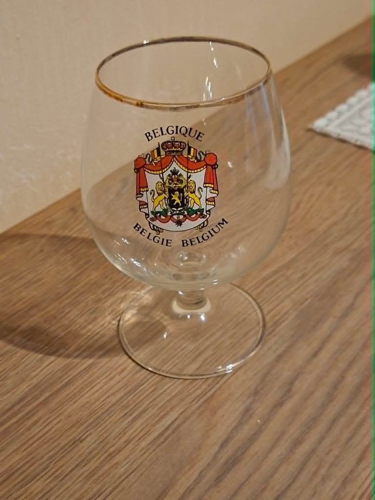Bierglas : Belgique - Belgium - België, Enlèvement ou Envoi, Comme neuf, Verre à bière