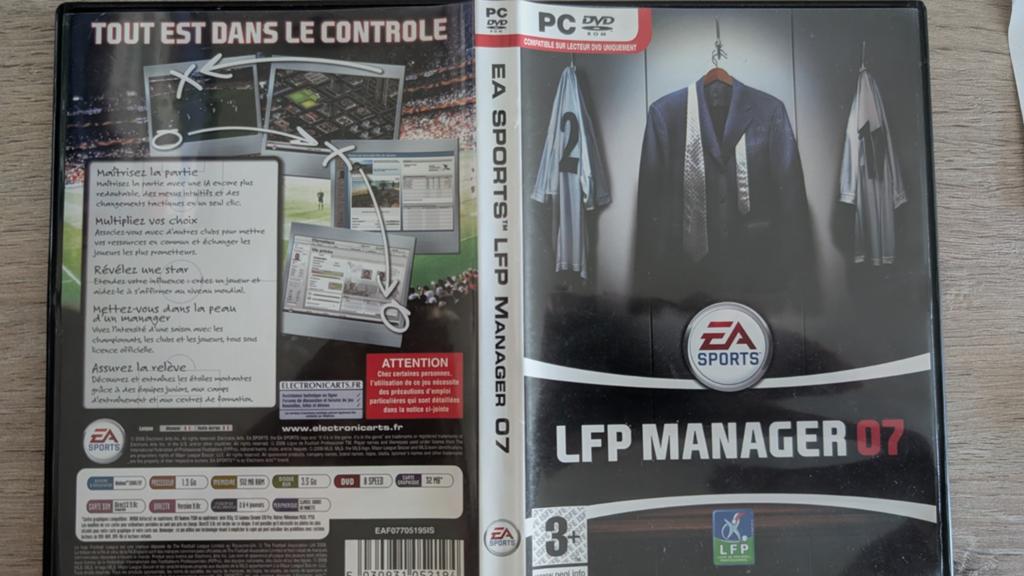LFP MANAGER 07 - PC - DVD-ROM, Consoles de jeu & Jeux vidéo, Enlèvement ou Envoi