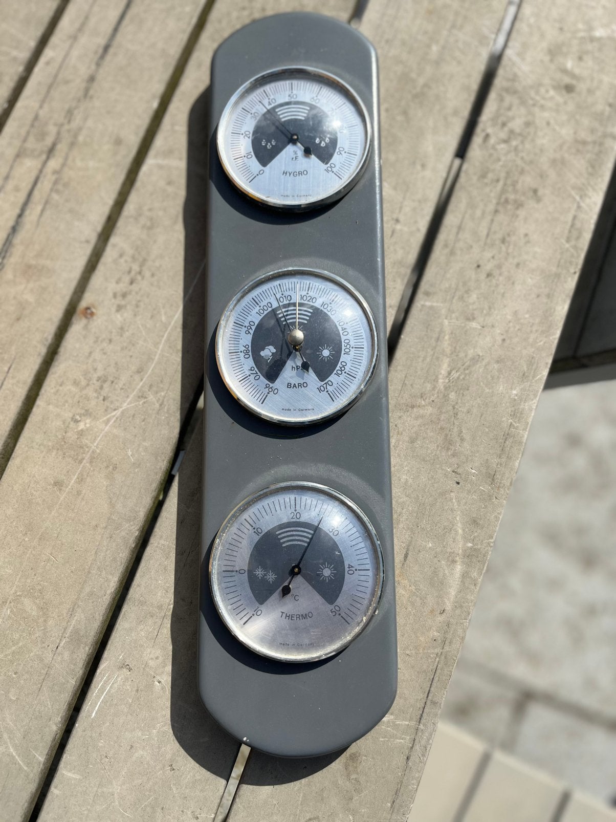Barometer, Ophalen, Gebruikt, Barometer