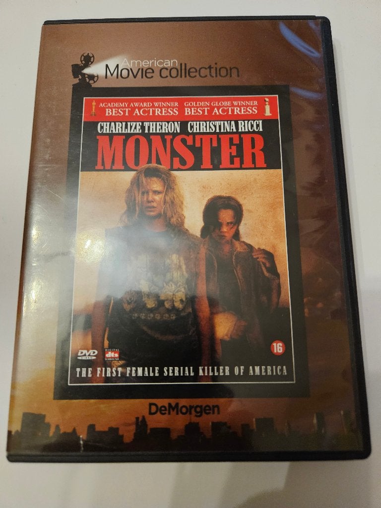Monster DVD - Charlize Theron, Cd's en Dvd's, Dvd's | Drama, Vanaf 16 jaar, Waargebeurd drama, Breedbeeld, Ophalen of Verzenden