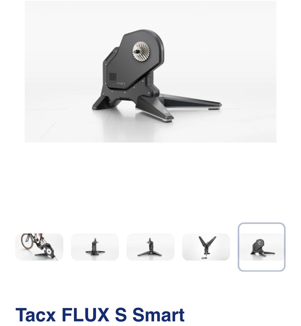 Fietstrainer tacx flux s, Fietsen en Brommers, Ophalen, Zo goed als nieuw