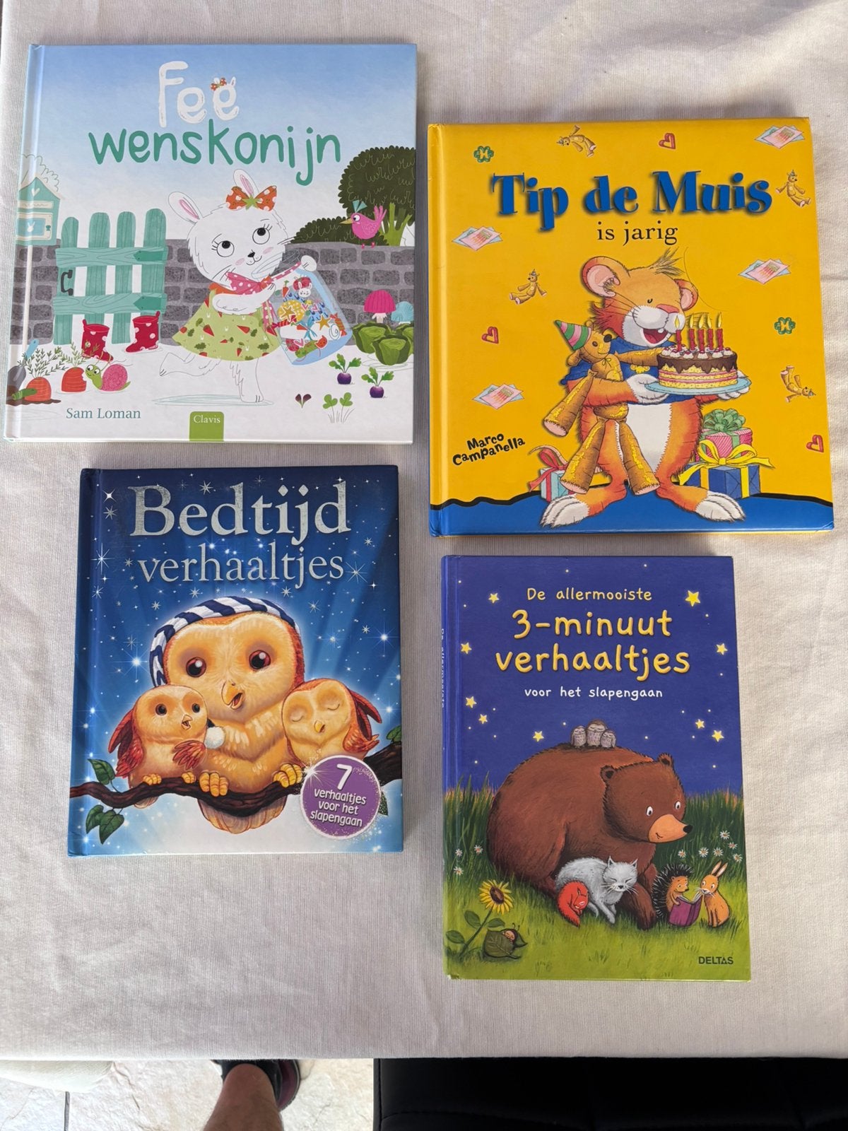 Kinderboeken (Tip de Muis, Bedtijd,…), Boeken, Ophalen, Gelezen