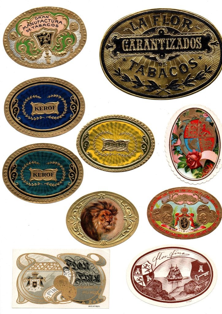 SIGAREN ETIKETTEN, Ophalen of Verzenden, Nieuw, Overige typen