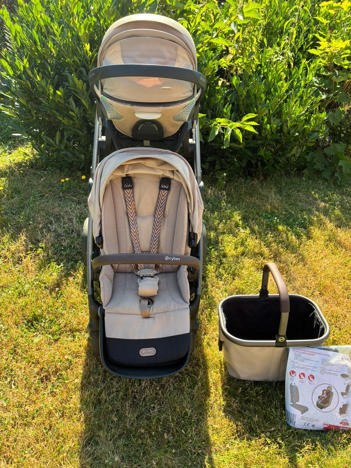 Pousette Gazelle S + cosy cloud T et accessoires, Ophalen, Zo goed als nieuw, Kinderwagen, Overige merken